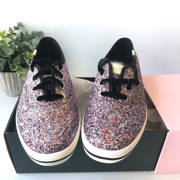 Kate Spade Glitter Shoes Keds 9.5